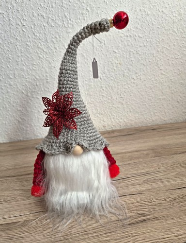 Gehäkelter wichtel gnom - gehäkelter,