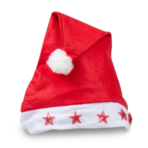 24x weihnachtsmütze rot weiß - 24x, rot/weiß