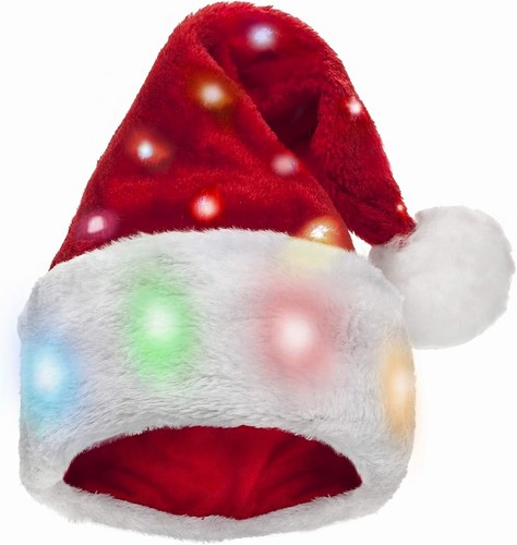 Weihnachtsmannmütze rot weiß - weihnachtsmannmütze, rot/weiß