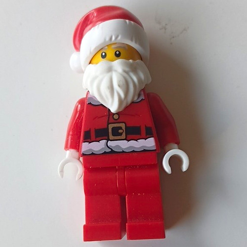 Lego weihnachtsmann minifigur - weihnachtsmann,
