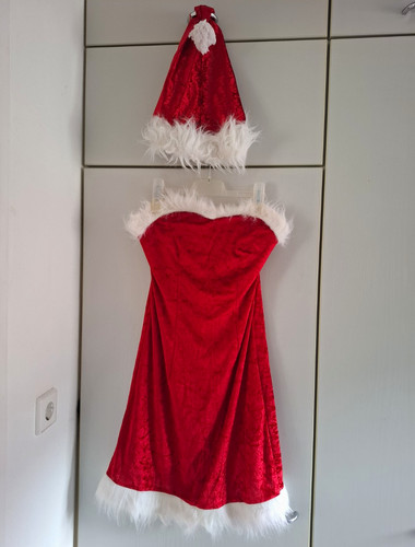 Damen weihnachtskostüm tlg - weihnachtskostüm, 2-tlg