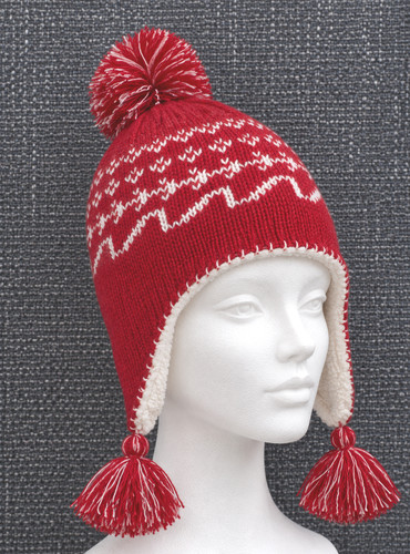 Norweger damen wintermütze - norweger, damen-wintermütze